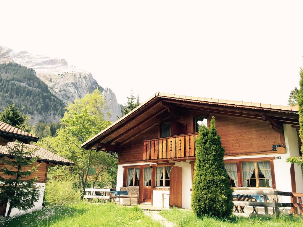 Alpen Chalet Кандерстег Стая снимка