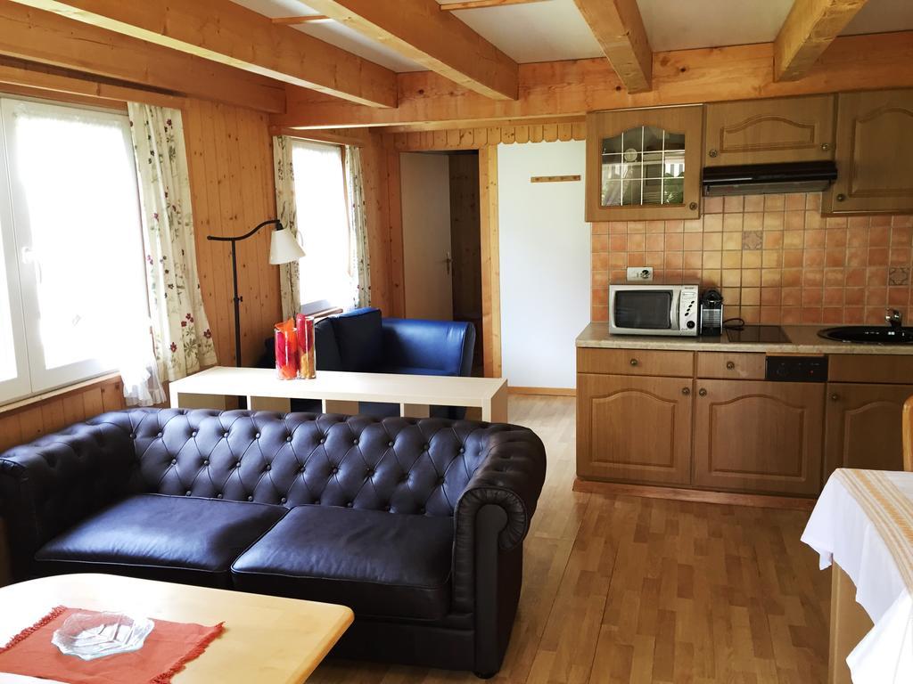 Alpen Chalet Кандерстег Стая снимка