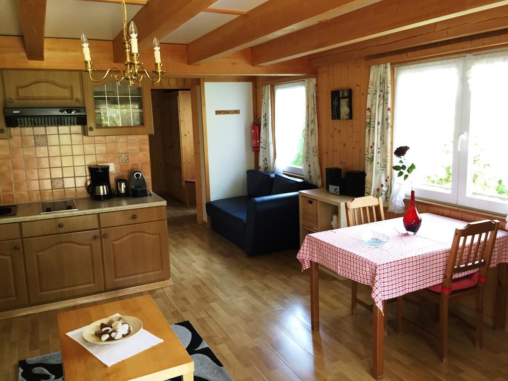 Alpen Chalet Кандерстег Стая снимка